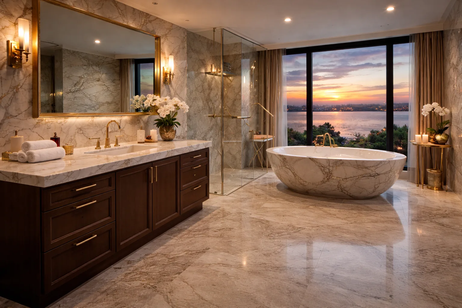 Quartzite Countertops with Natural Movement and Strength