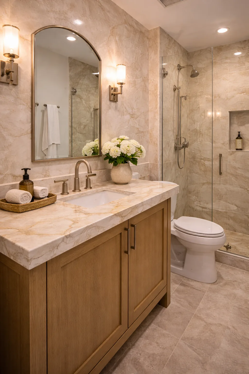 Bathroom Vanities project by Planet Granite
