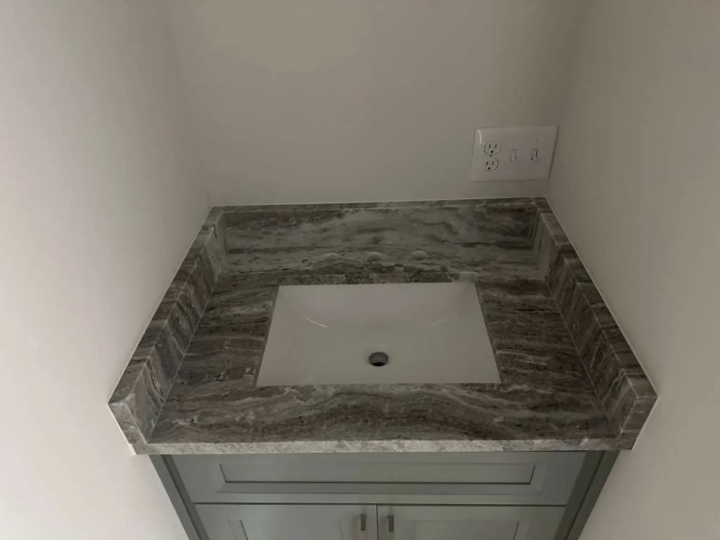 Bathroom Vanities project by Planet Granite
