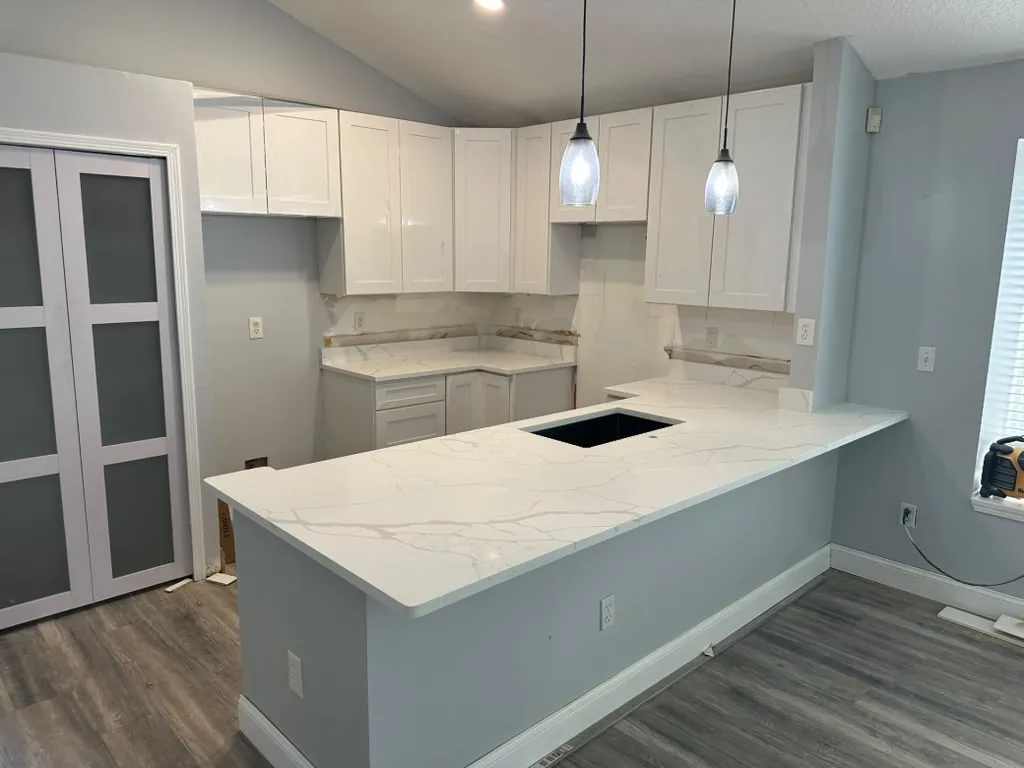 Kitchen Countertops project by Planet Granite