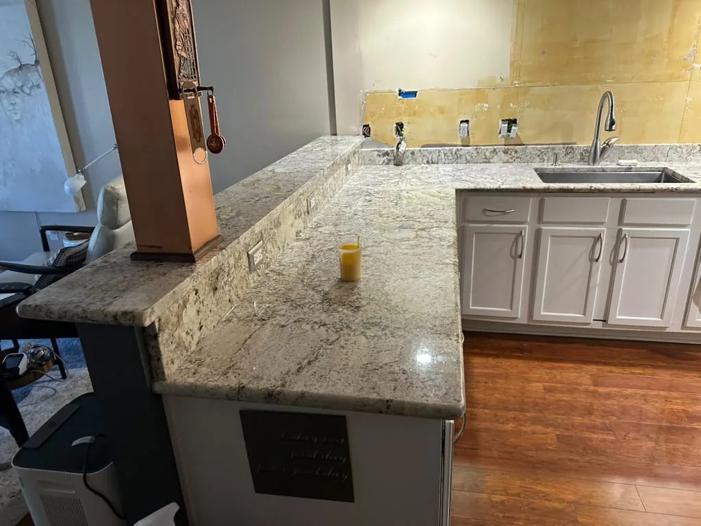 Jacksonville kitchen countertop project