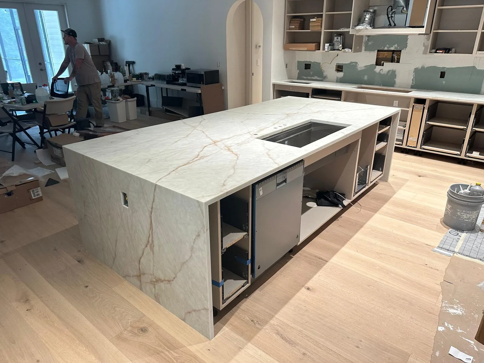 Kitchen Countertops project by Planet Granite