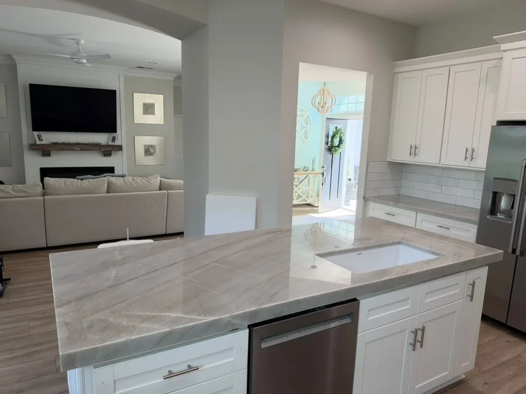 Kitchen Countertops project by Planet Granite