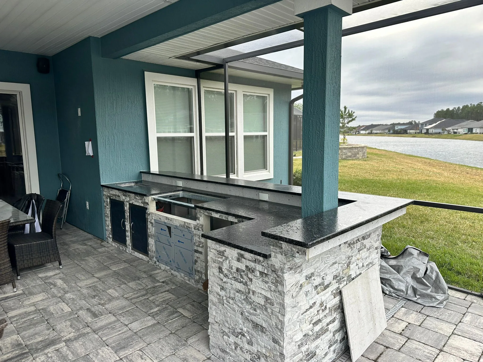 Outdoor Kitchens project by Planet Granite